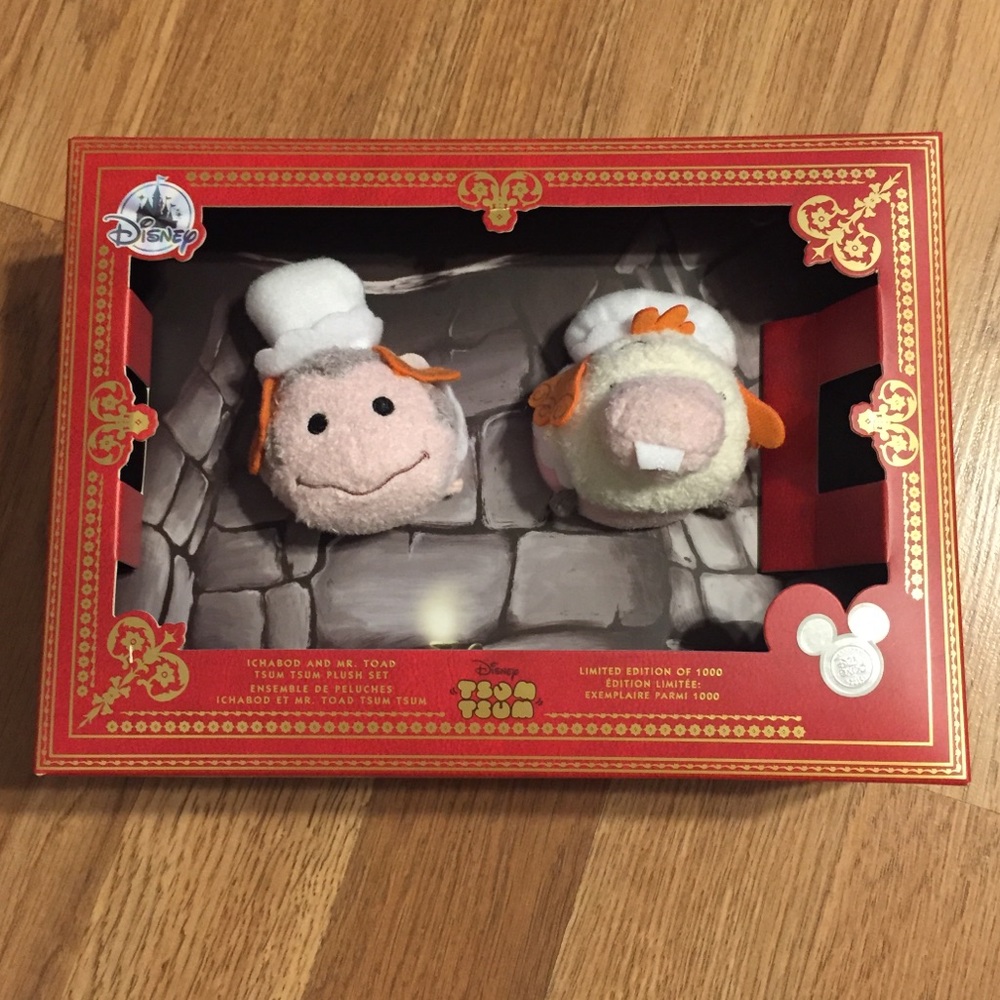 2019 D23 exclusive Mr. Toad Tsum Tsum set